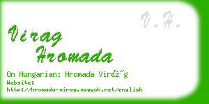 virag hromada business card